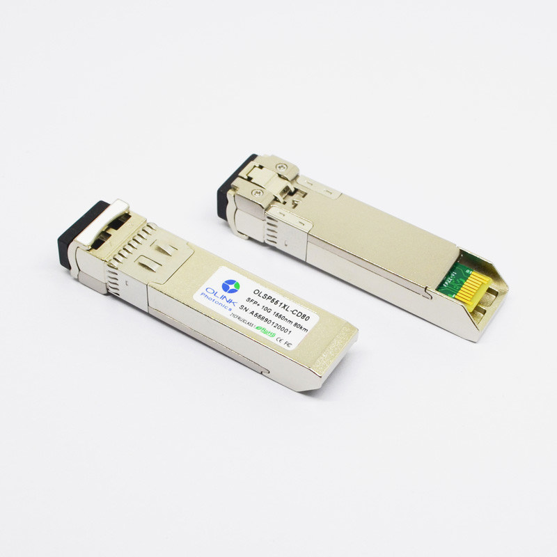10G SFP+ ZR 1550nm 80km DOM LC SMF Customized Transceiver Module